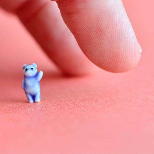 World's Tiniest Bear Figurine