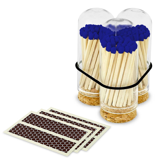 2" Matches + Mini Cloche - Royal Blue