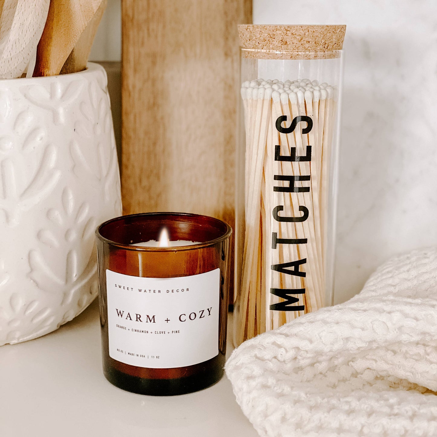 Hearth Matches, White Tip - Home Decor & Gifts