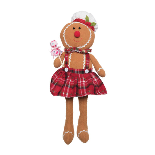 Christmas Mrs. Gingerbread Doll