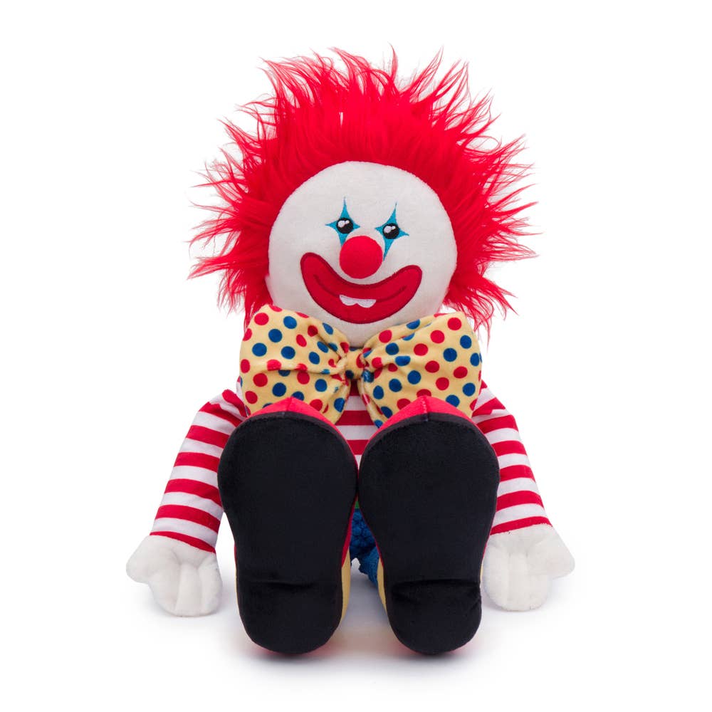 Happy Clown Floppy Dog Toy: Large