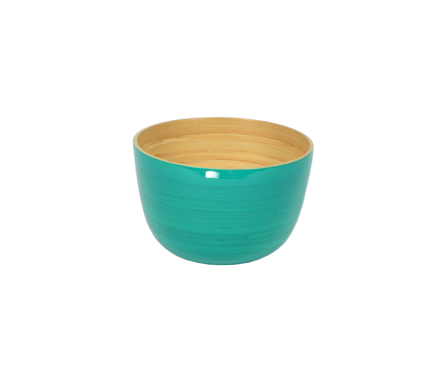 Bamboo Snack Bowl: Ice Blue