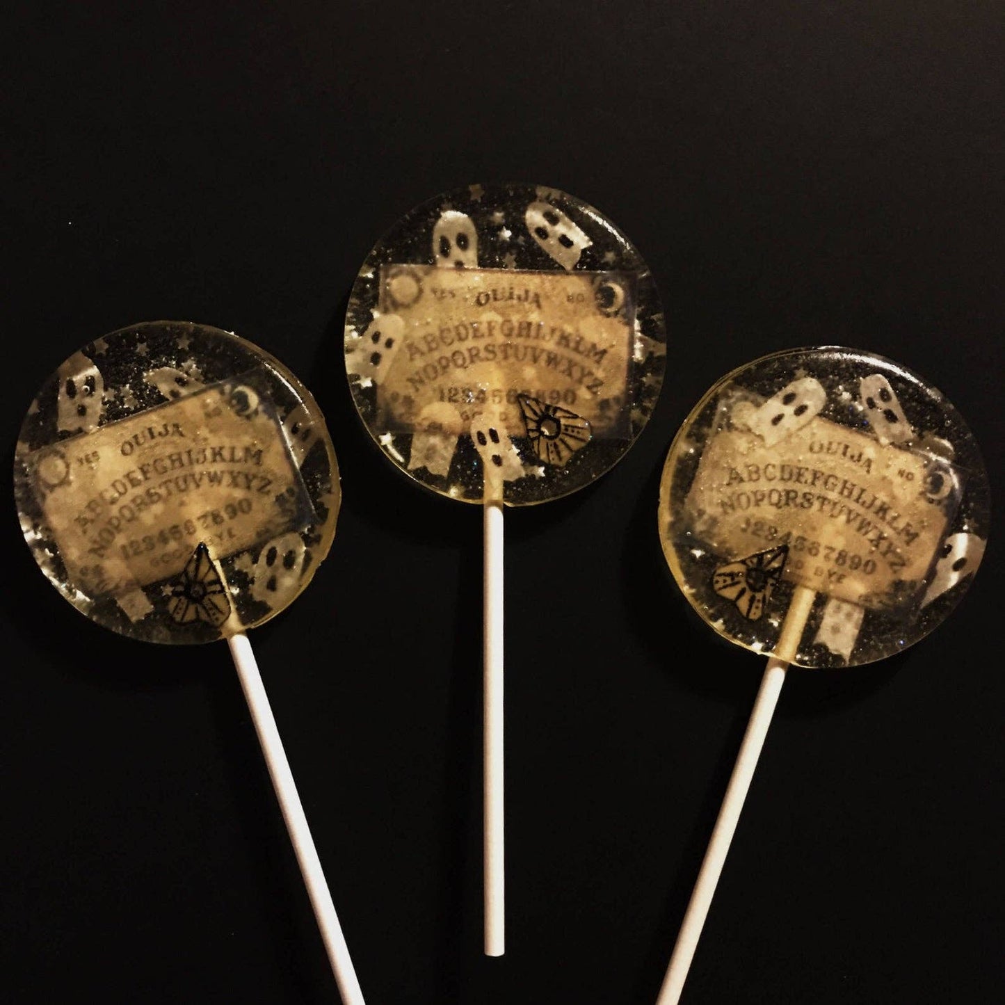 Wafer Paper Spooky Ouija Board Lollipops