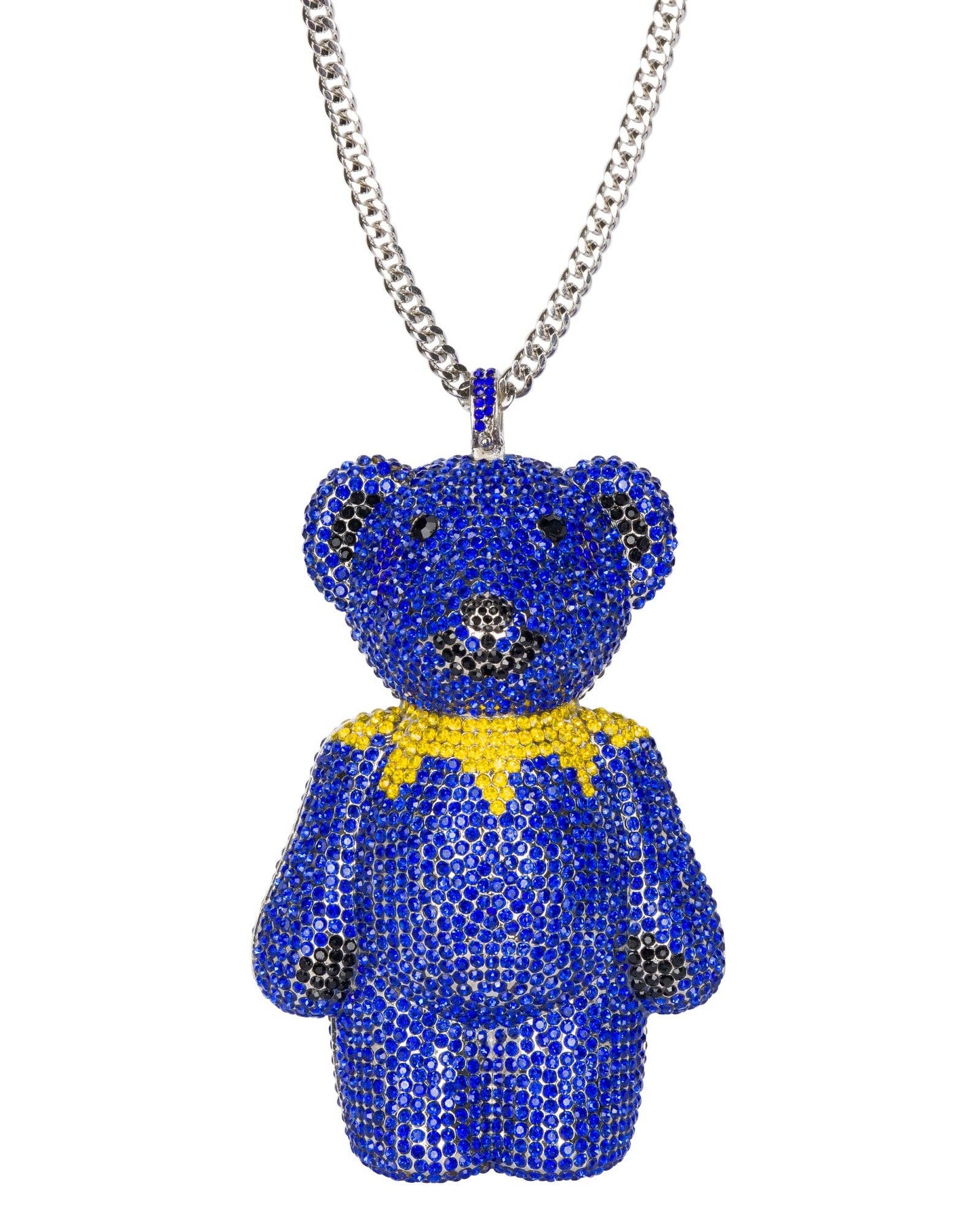 Grateful Dead Fabulous Dancing Bear Clutch - Blue