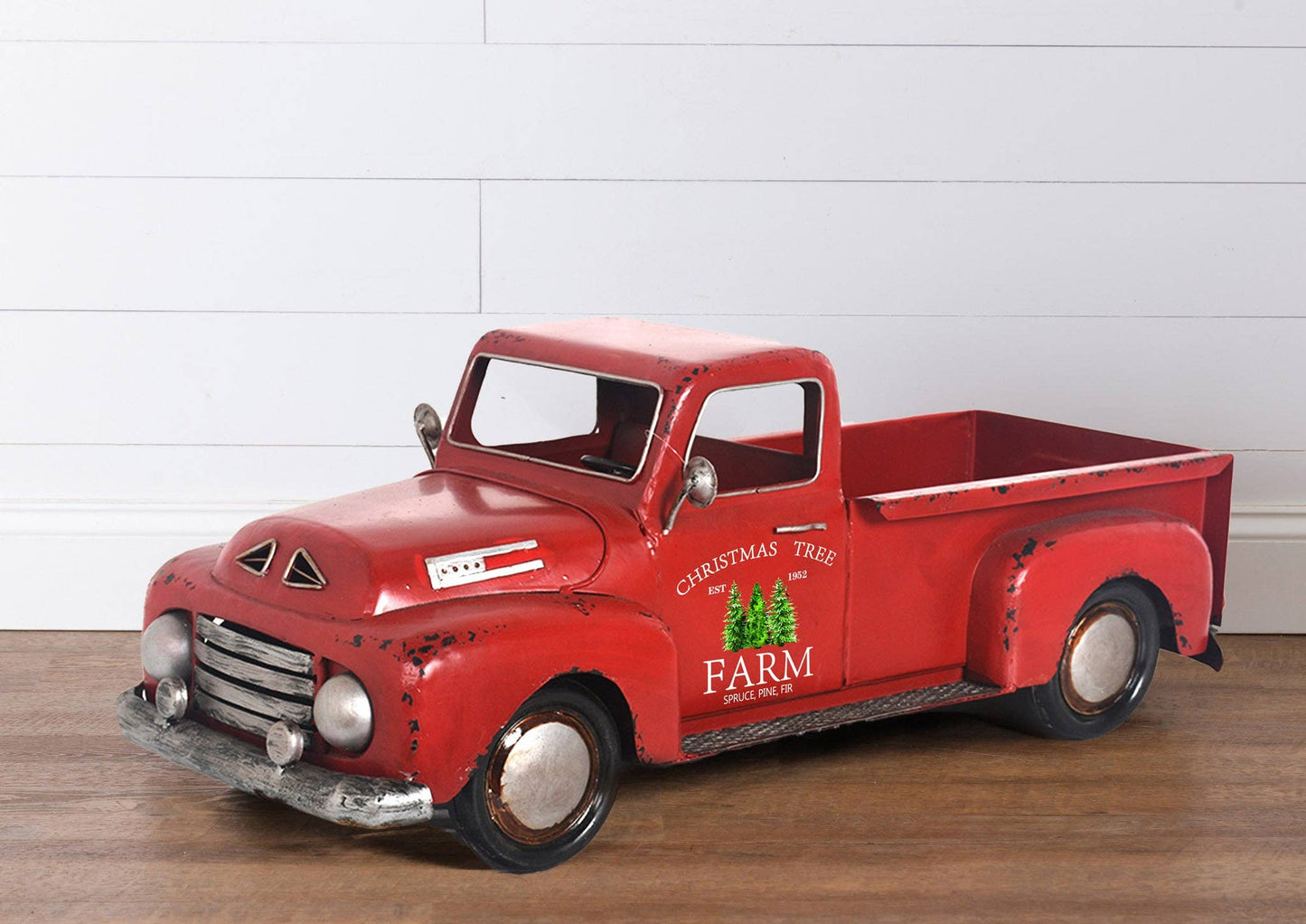 Antique Christmas Tree Farm Truck, Lg (PC)