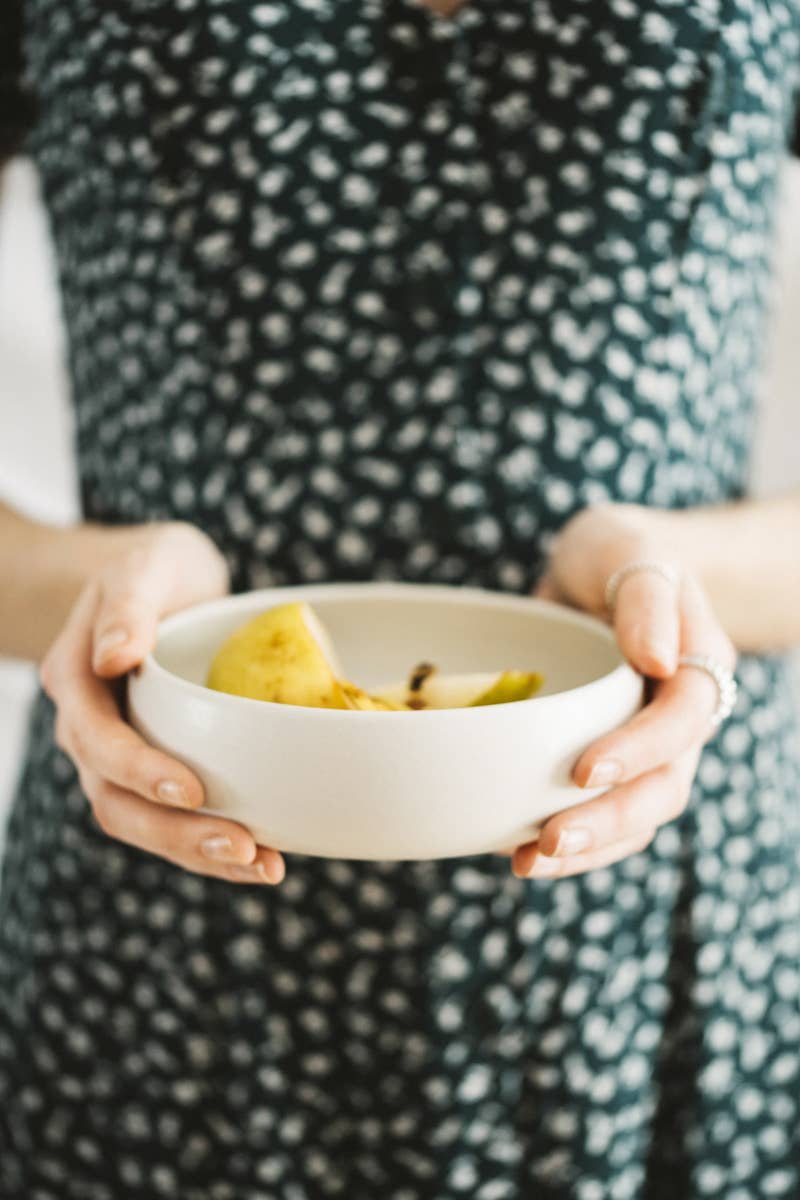 Stoneware Tapas Bowl | Ewa 5.9": Matte White