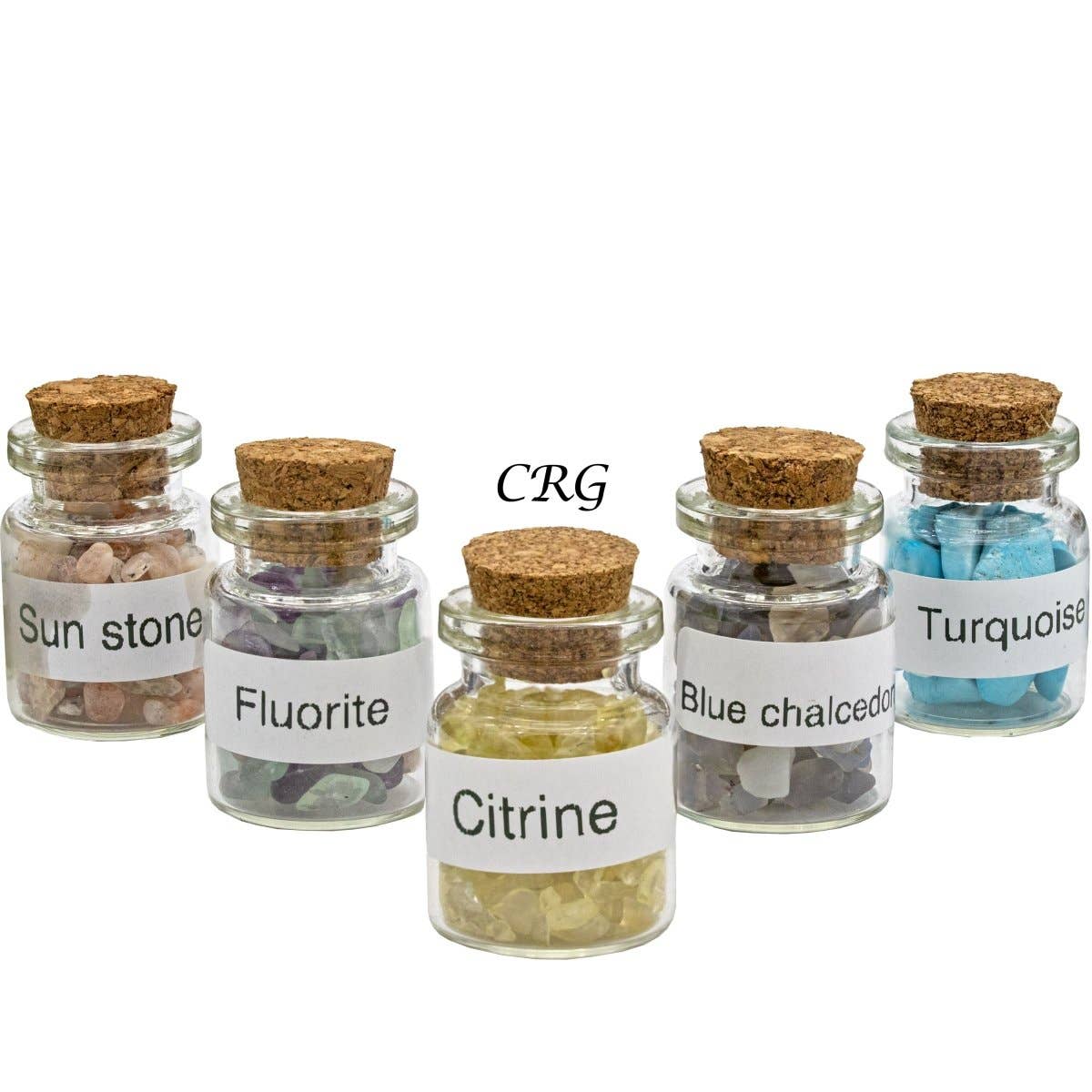 Gemstone Chips in Small Bottle