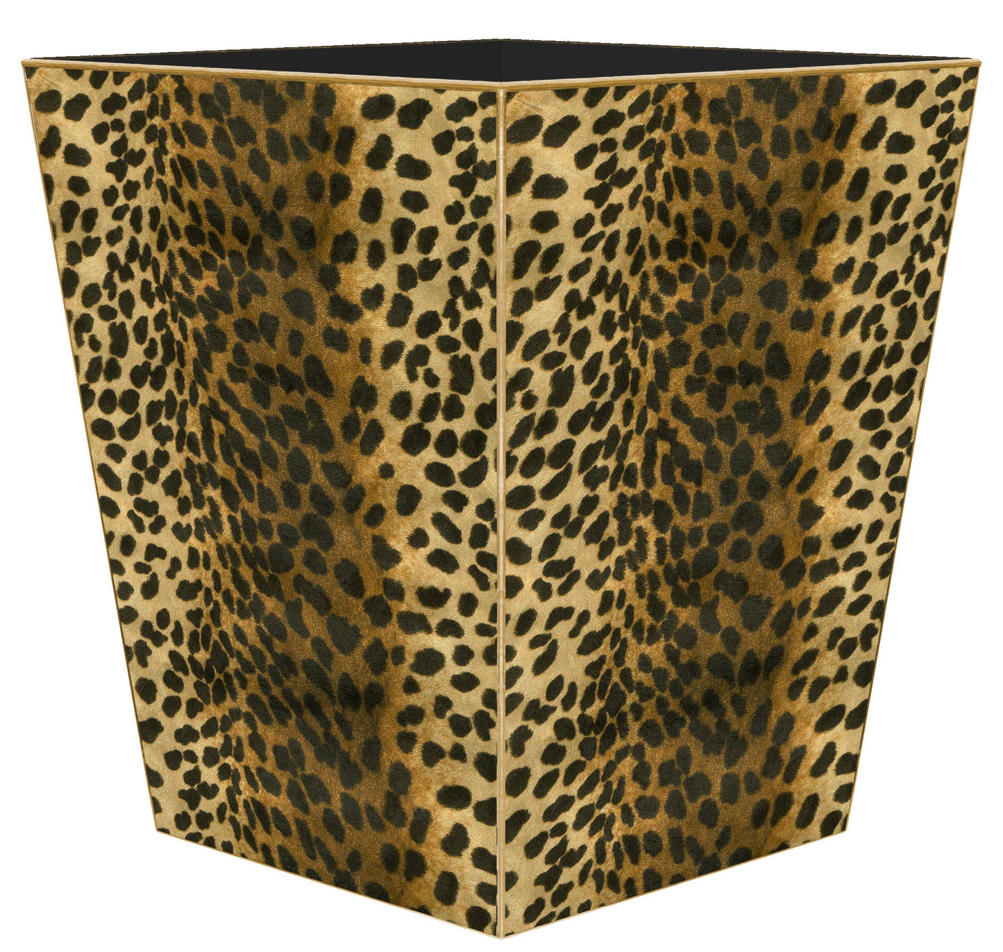 WB1270-Jaguar Wastepaper Basket: Scalloped Top