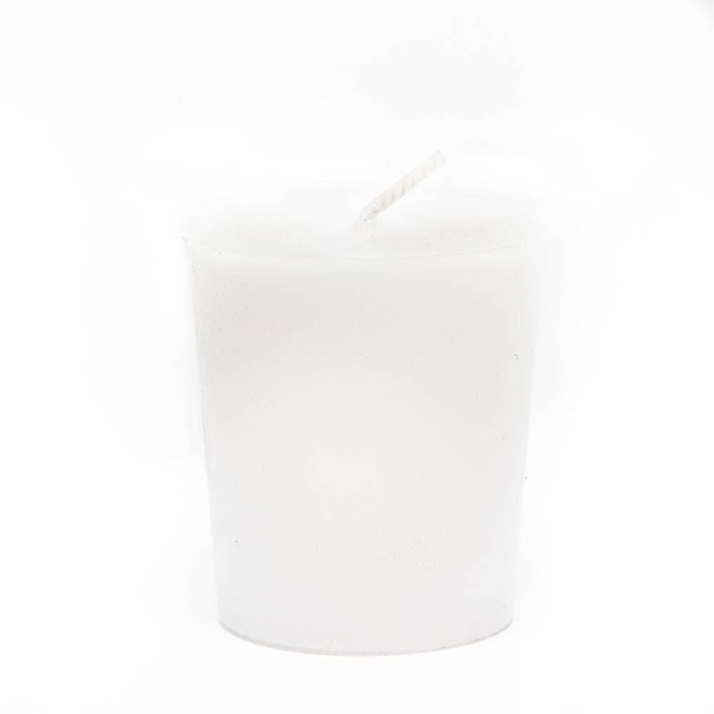 White Pillar Candles: 4x12