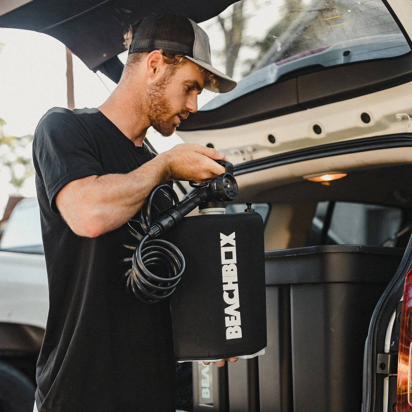 BeachBox Portable Shower & Storage Box