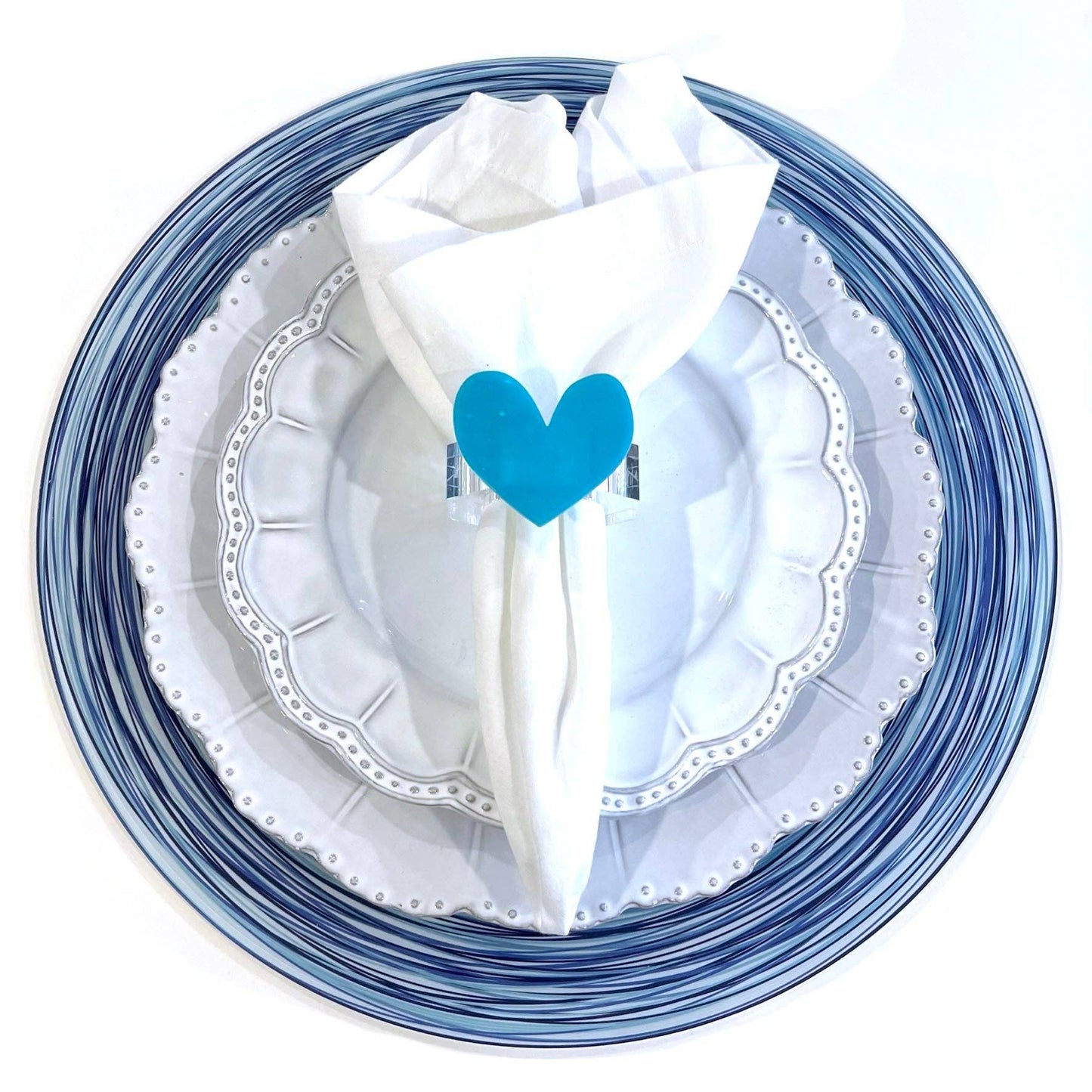 Charger/Placemat - Aqua Nest