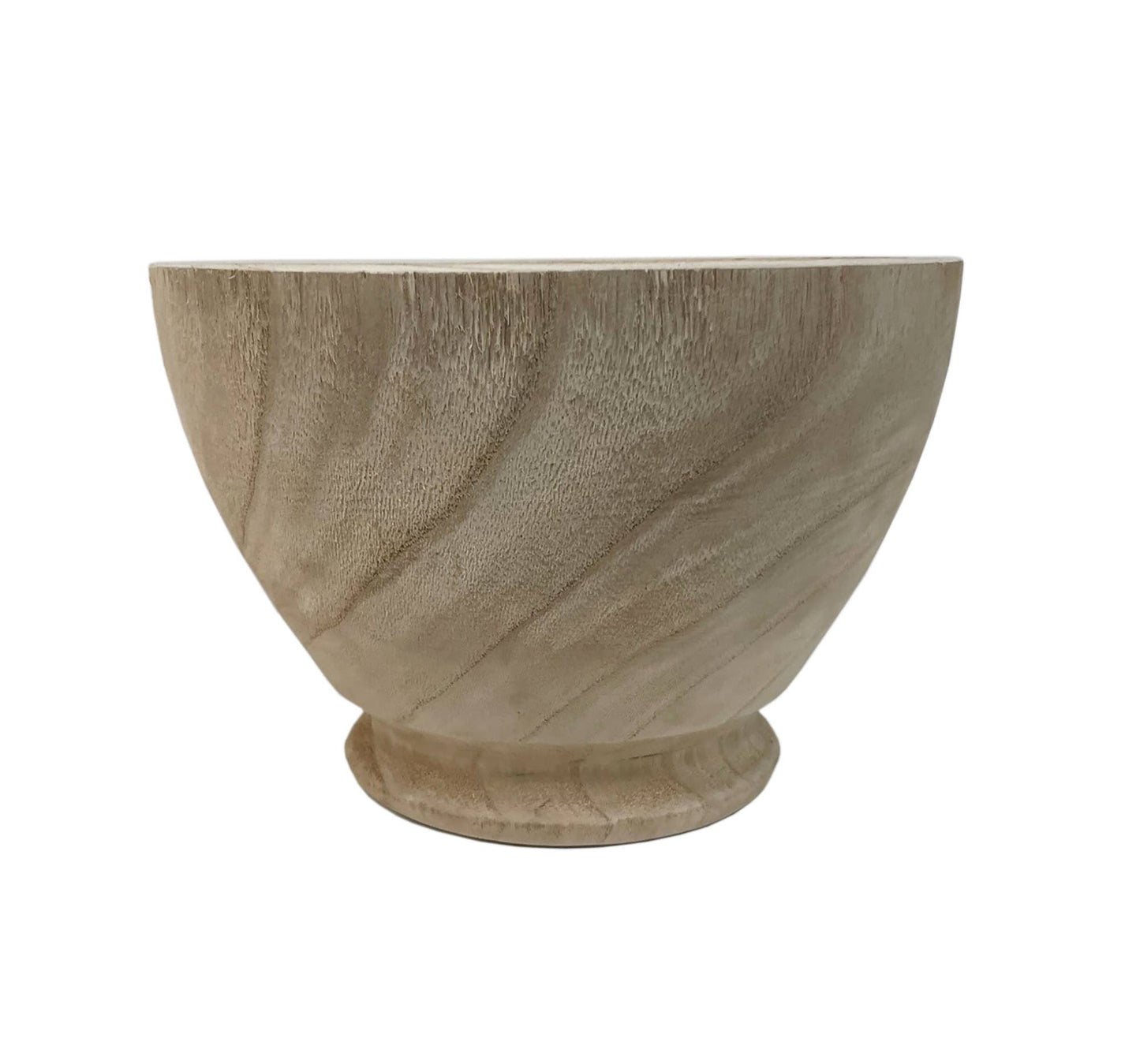 Paulownia Wood Pedestal Candle