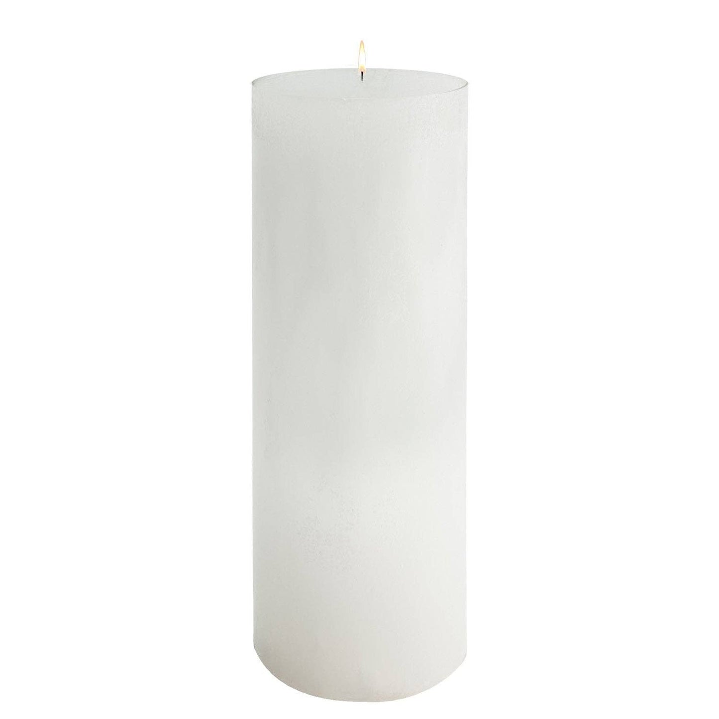 White Pillar Candles: 6x12