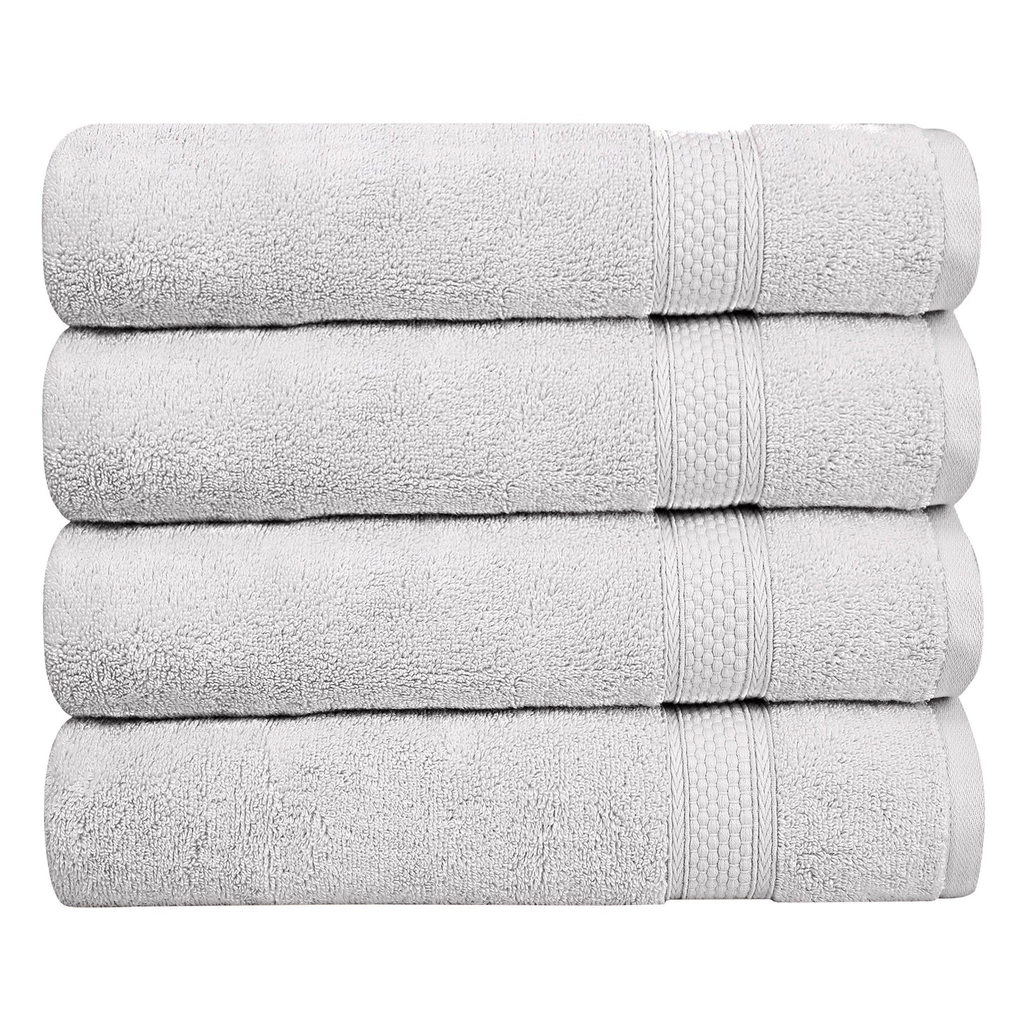 White 100% Cotton Quick Dry Bath Sheet (30"X54")