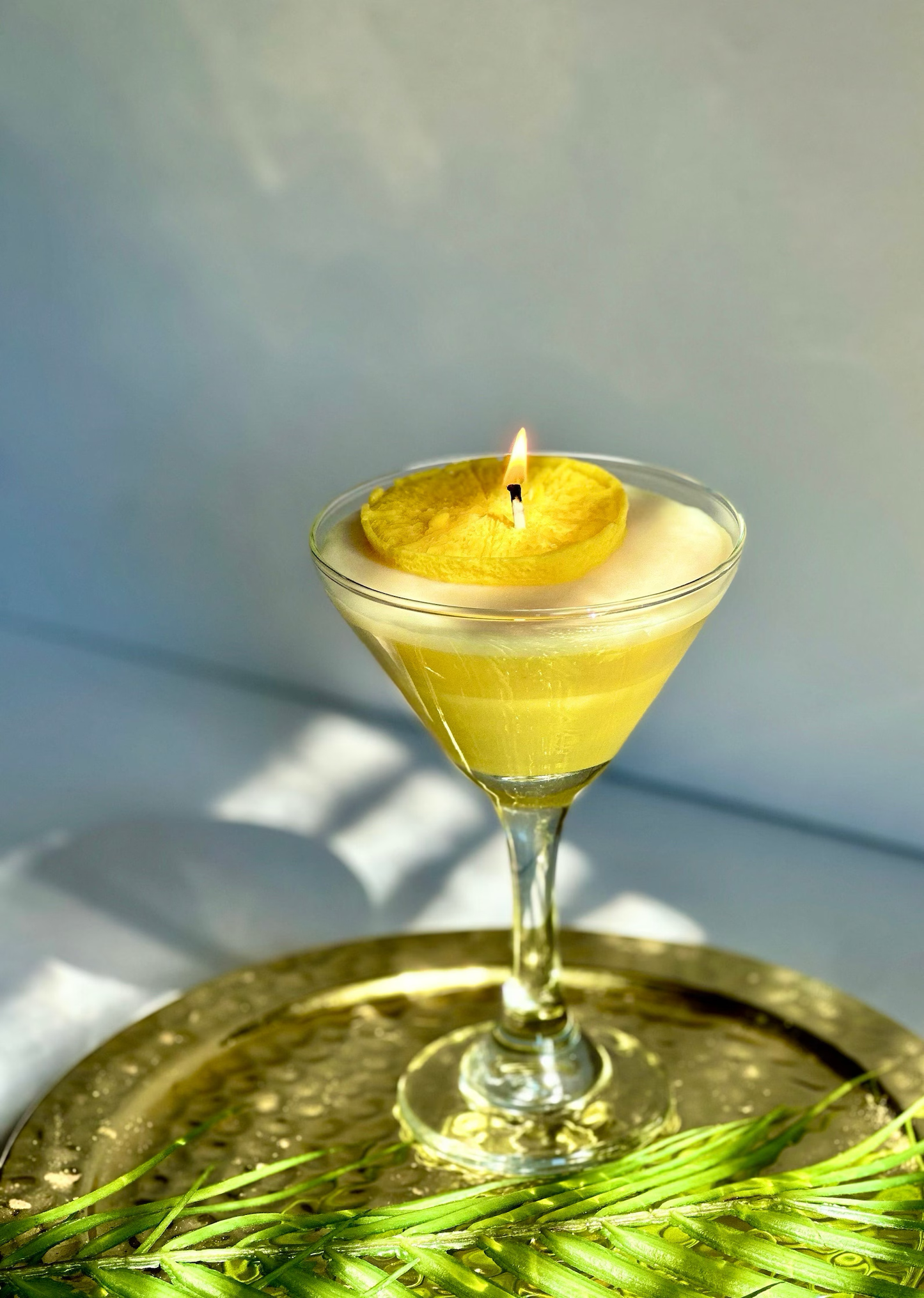 Lemon Drop Martini Candle