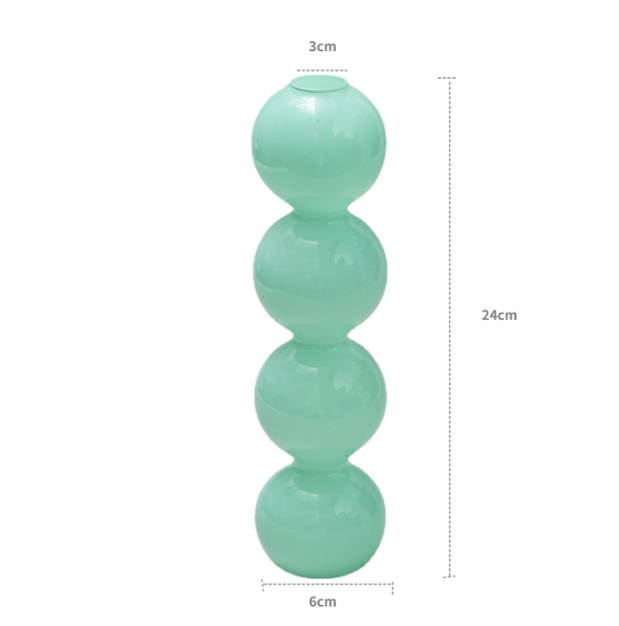 Jade Color Candle Holders: String