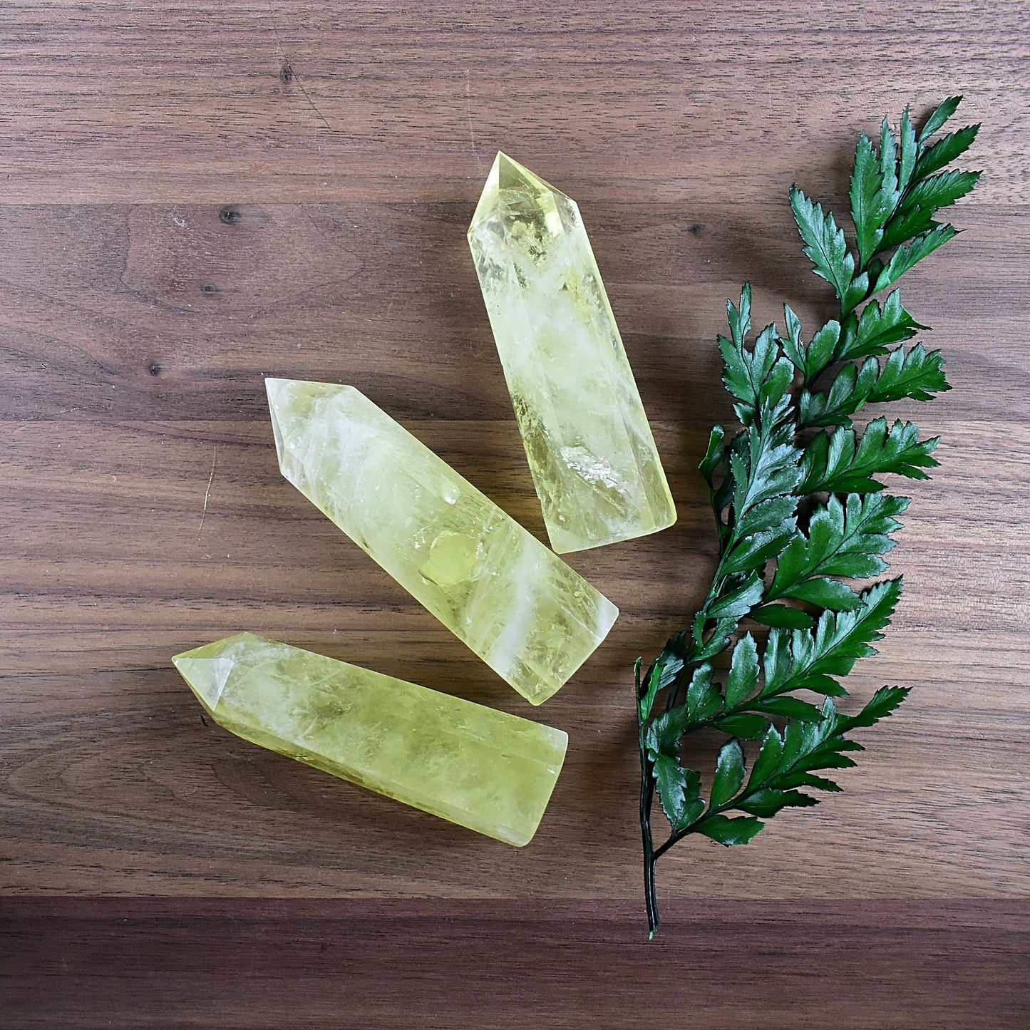 2.5-3inch Lemon Quartz Point