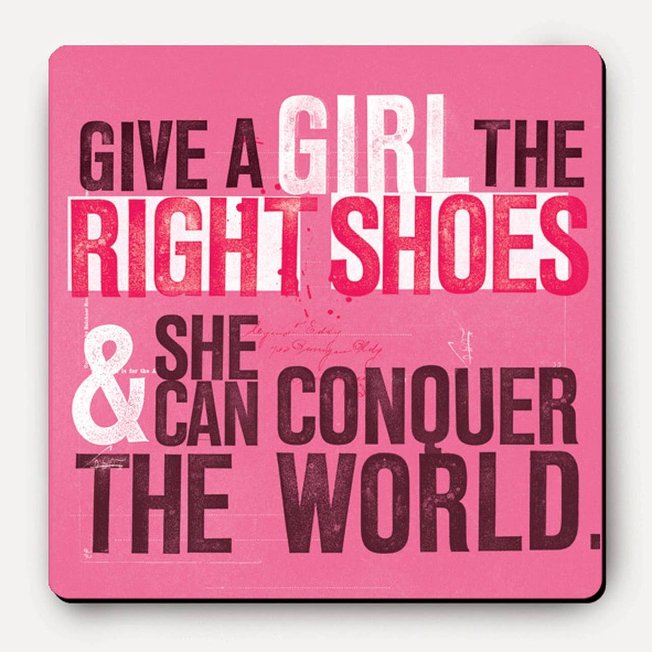 The Right Shoes - Drink Coasters