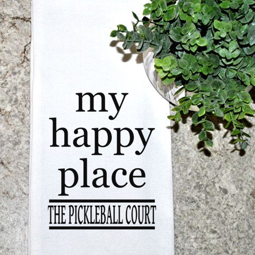 My Happy Place The Pickleball Court