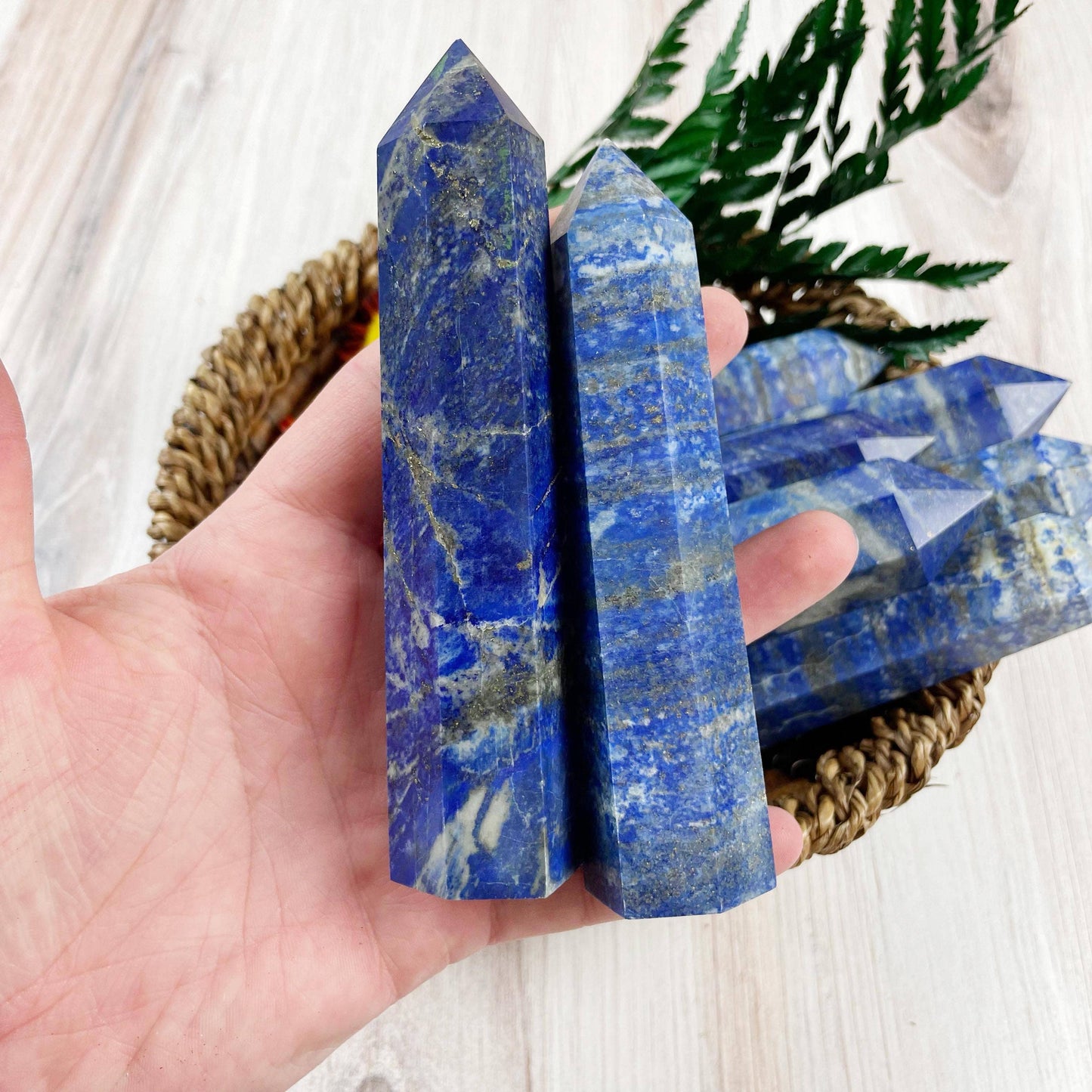 4.5-5inch Lapis Lazuli Point Tower