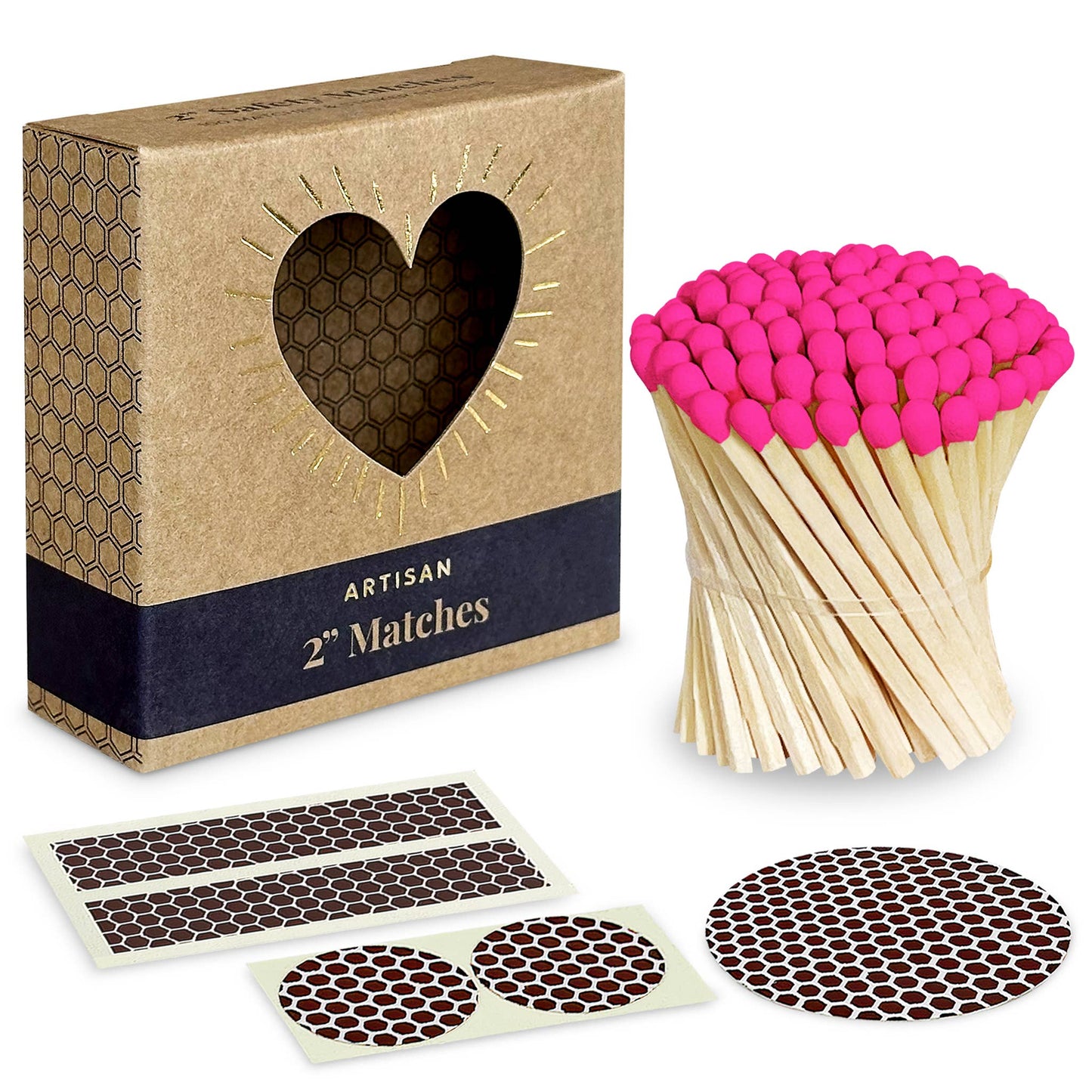 Hot Pink Decorative Matches