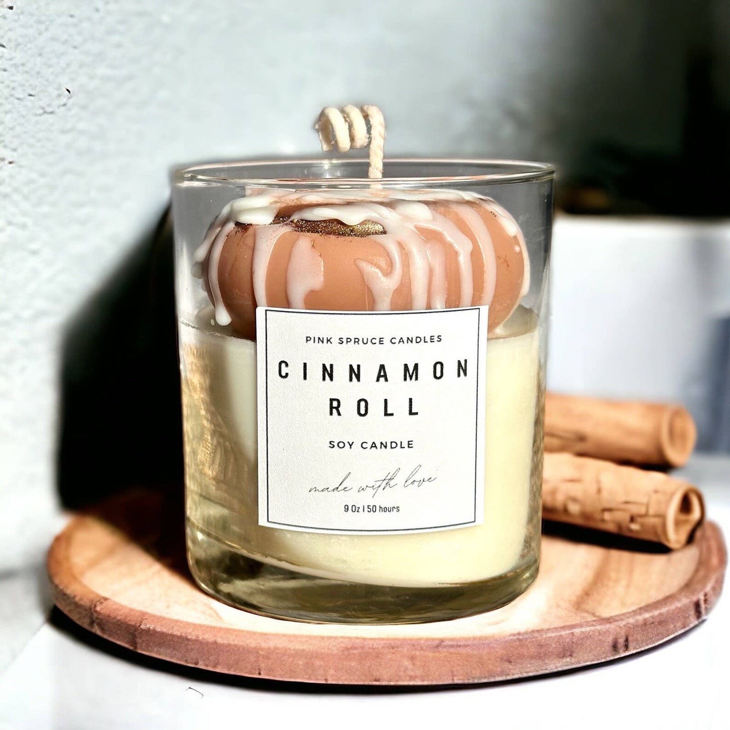 Cinnamon Roll Candle