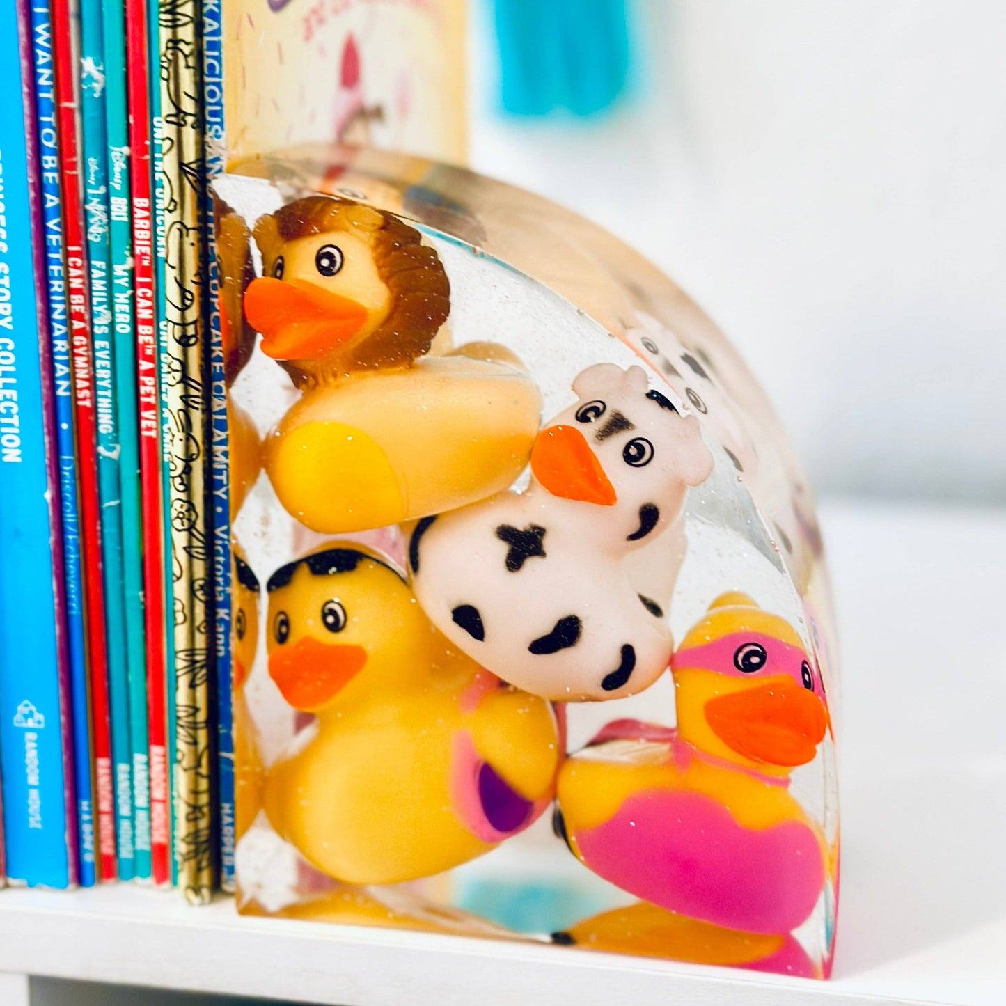 Rubber Ducky Bookends: 1 x Bookend - Right