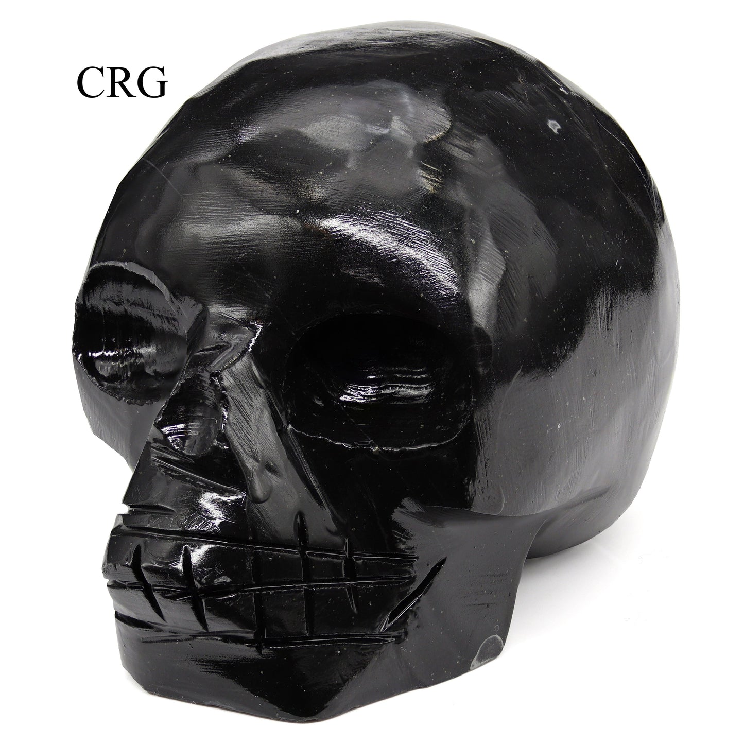 Peru Black Onyx Skull