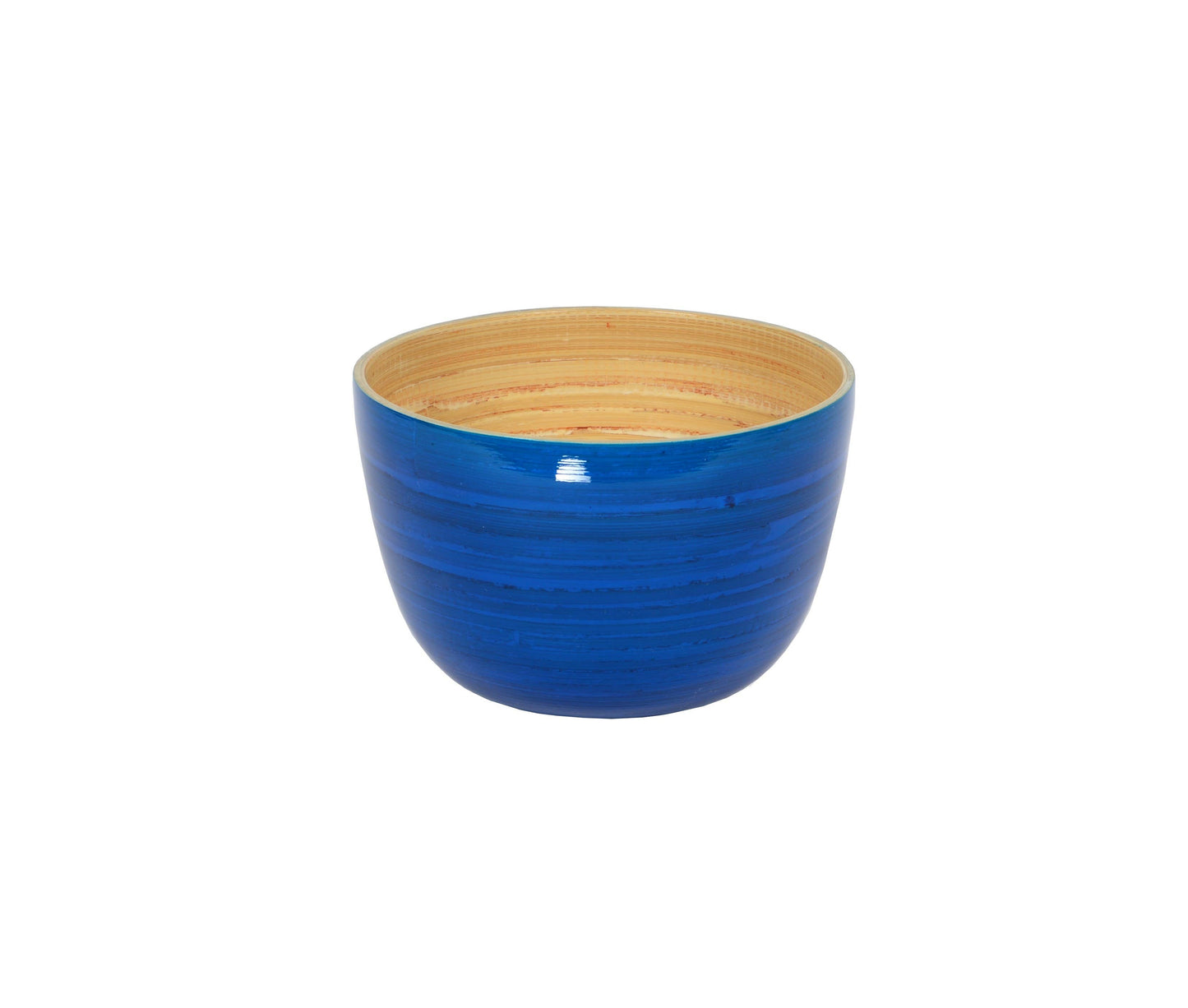 Bamboo Snack Bowl: Ice Blue