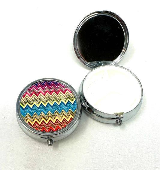 Abstract Pill Case Pill Holder