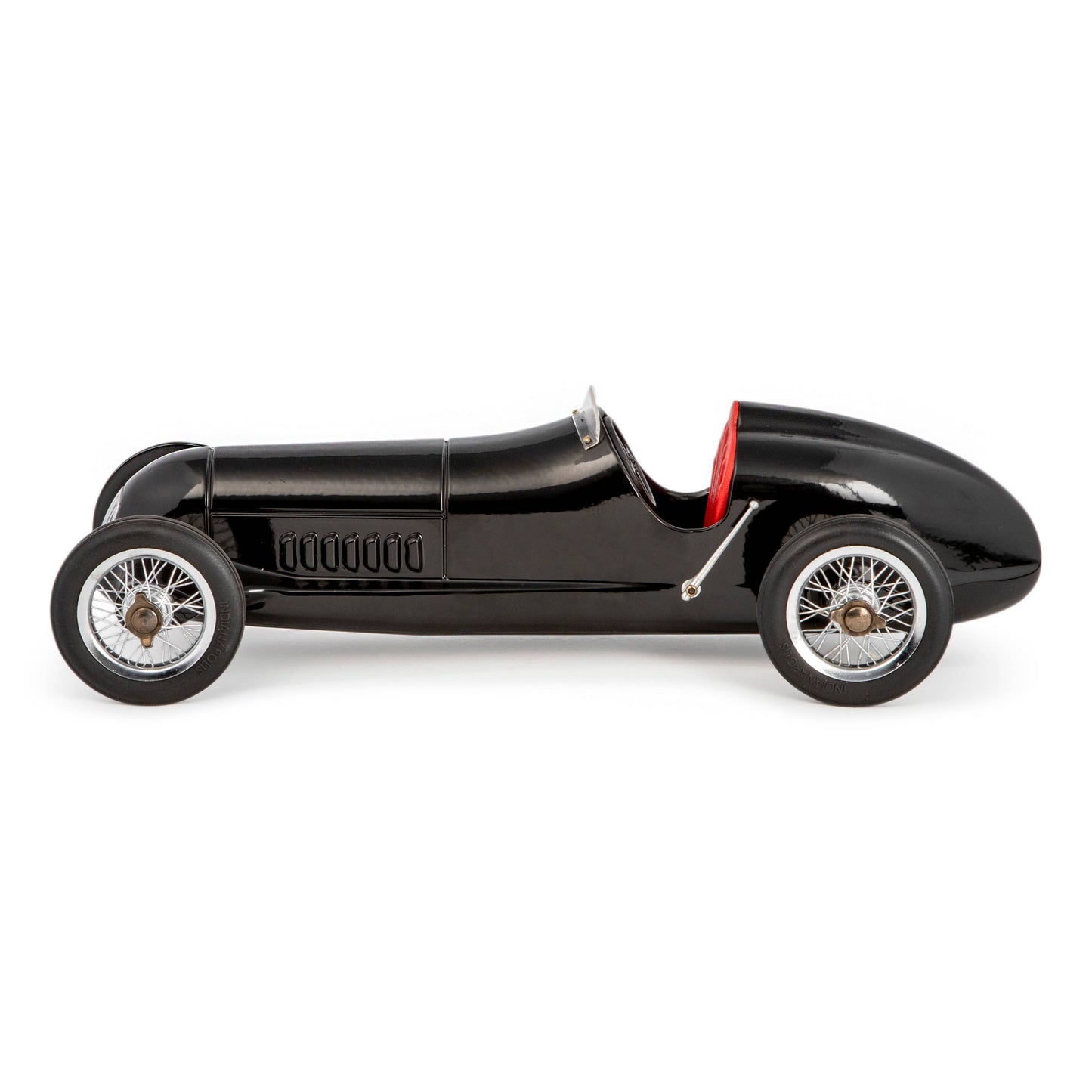 Black Indy Nostalgic Model Car - Decorative Tabletop Object