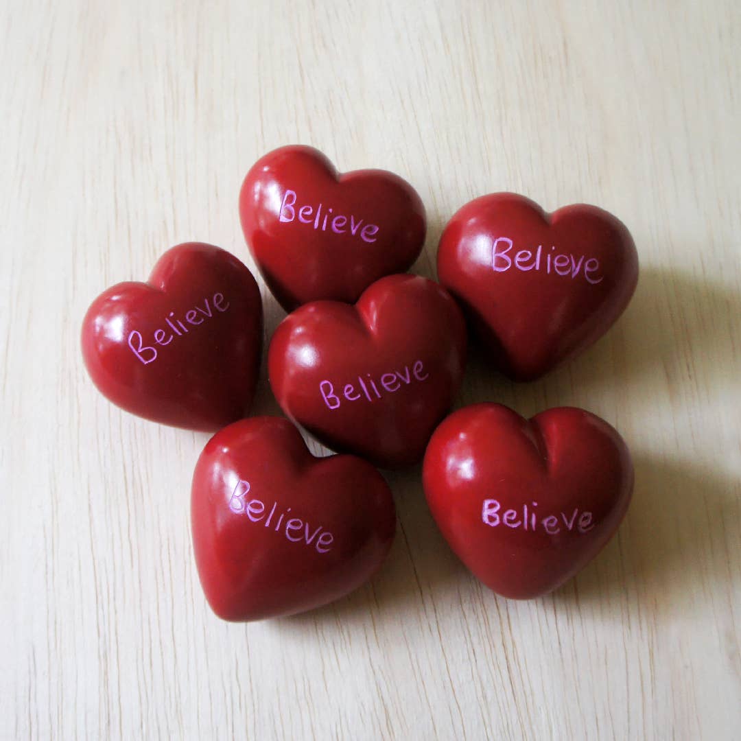 Believe Hearts/Red