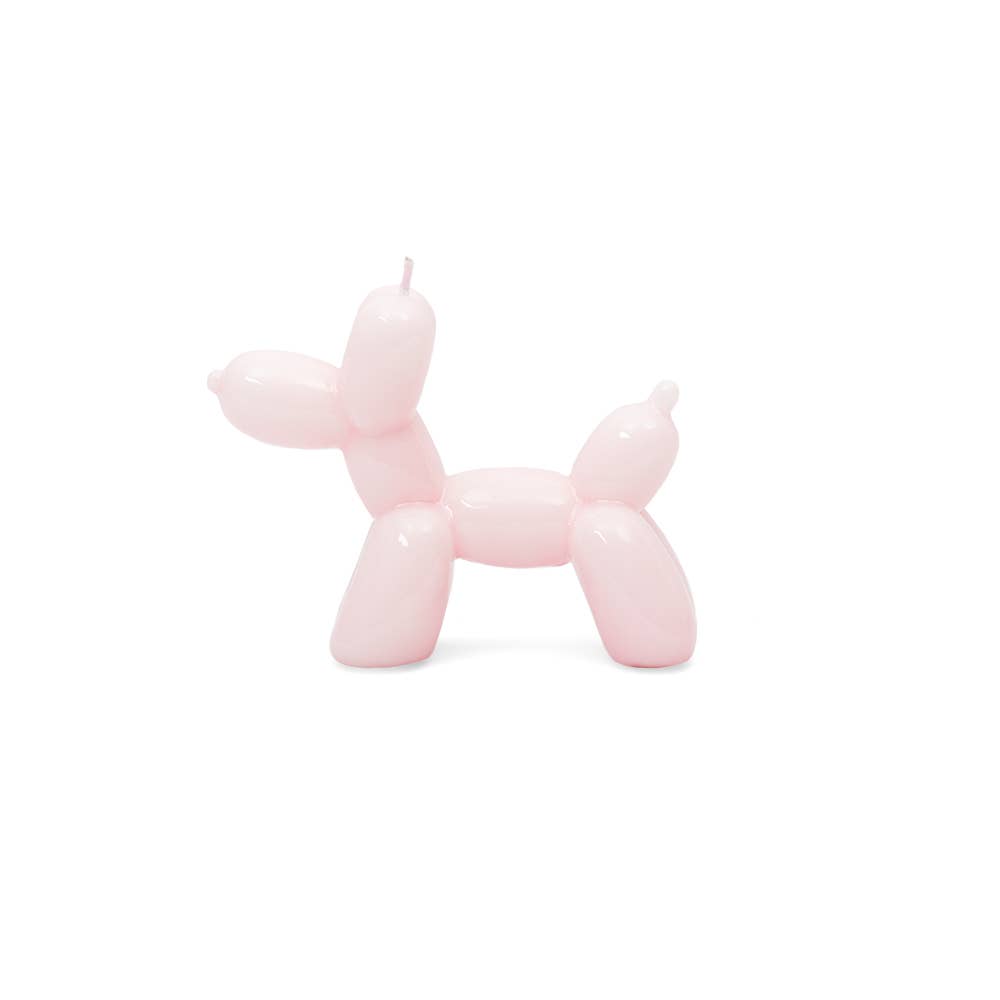 PINK BALLOON DOG CANDLE HF