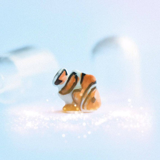 Worlds Tiniest Clown Fish Figurine