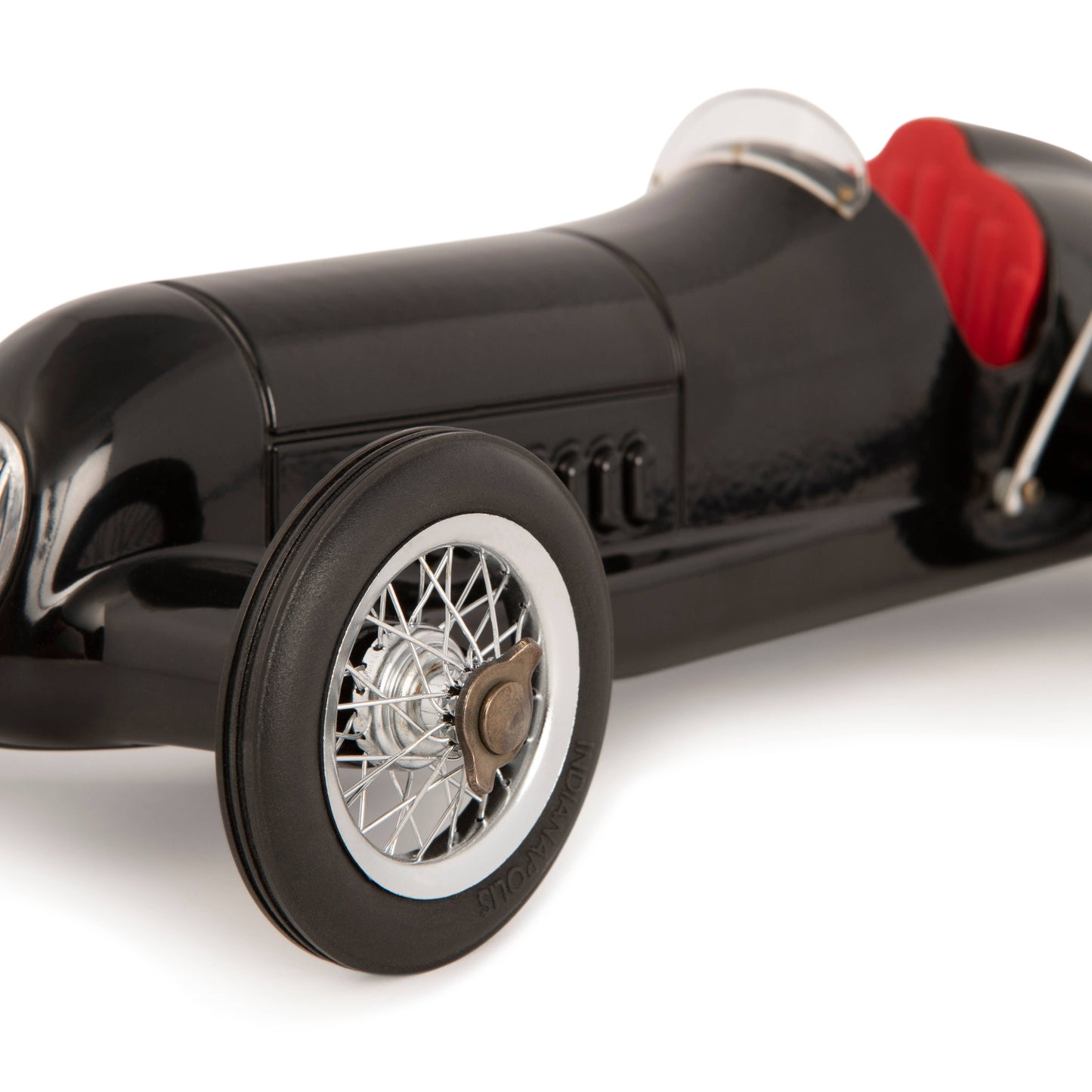 Black Indy Nostalgic Model Car - Decorative Tabletop Object