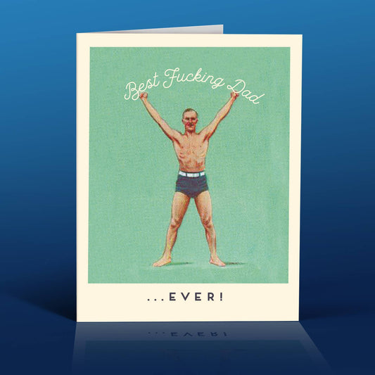 Best Fucking Dad Card