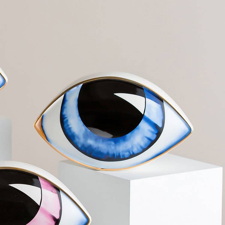 Lucky Eye Ceramic Statue