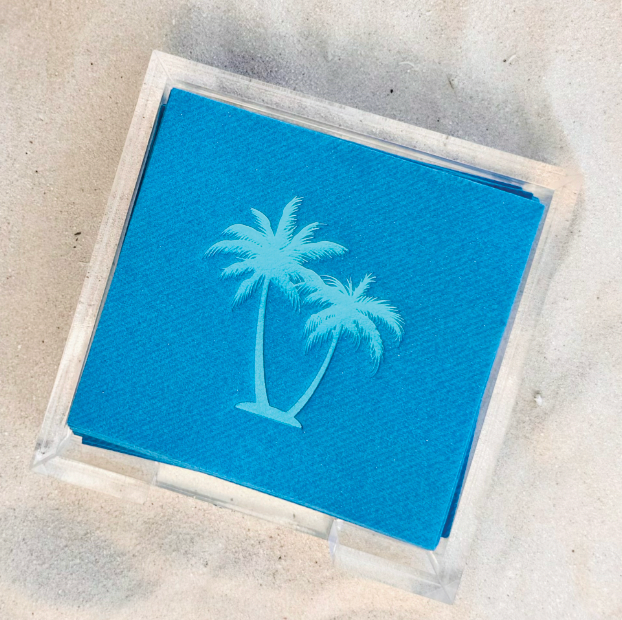 Acrylic Summer Hostess Sets: Pickle Ball Napkin