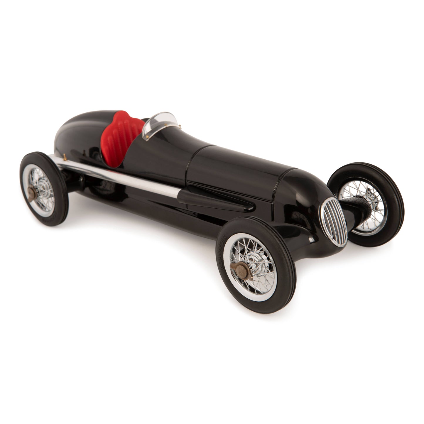 Black Indy Nostalgic Model Car - Decorative Tabletop Object