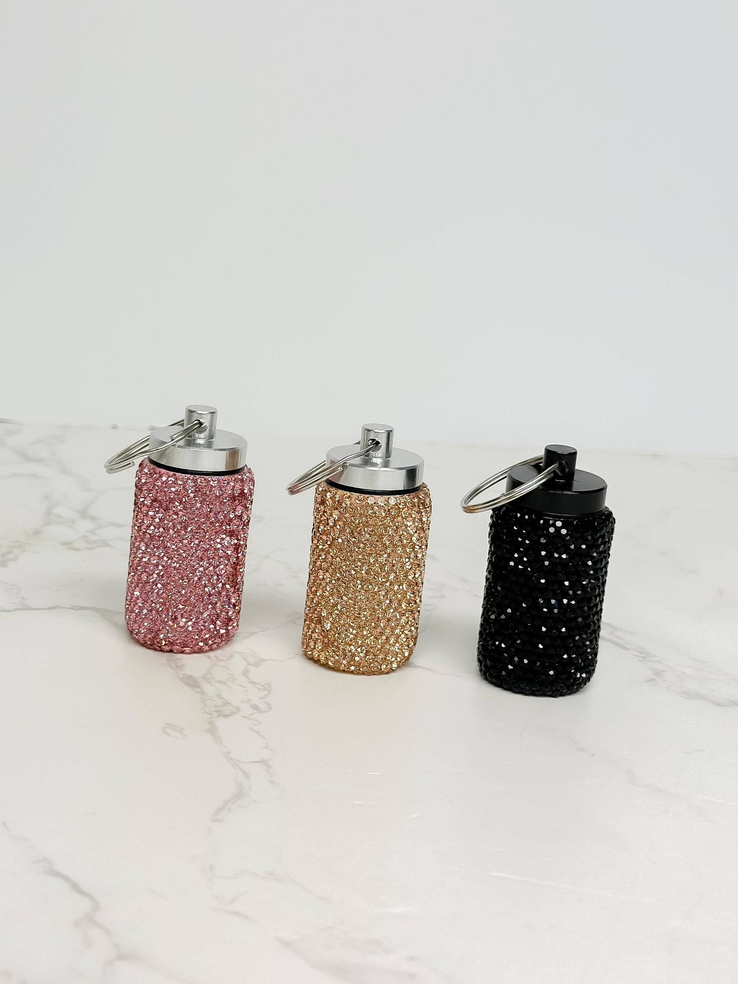 Bling Pill Organizer: Pink