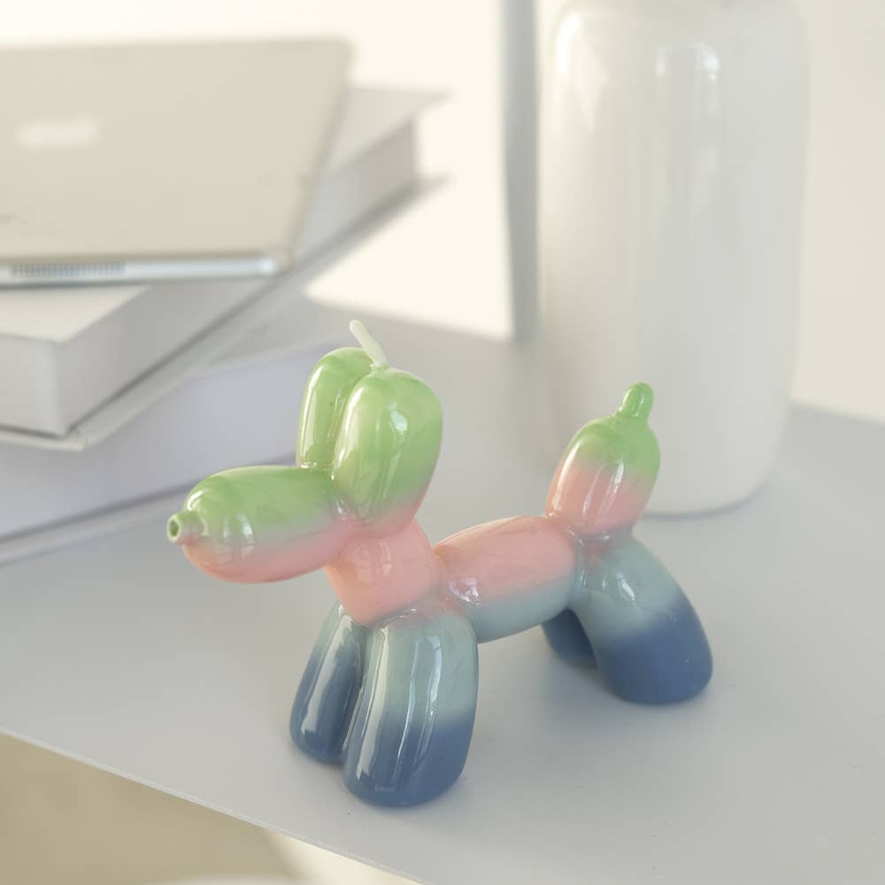 SUNRISE BALLOON DOG CANDLE HF