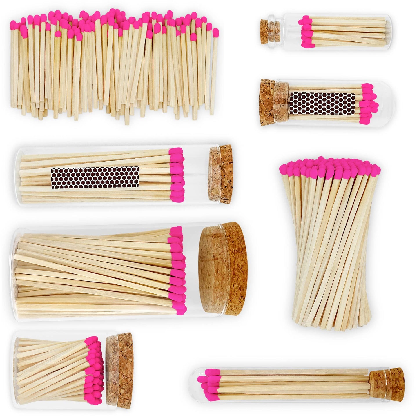 Hot Pink Decorative Matches