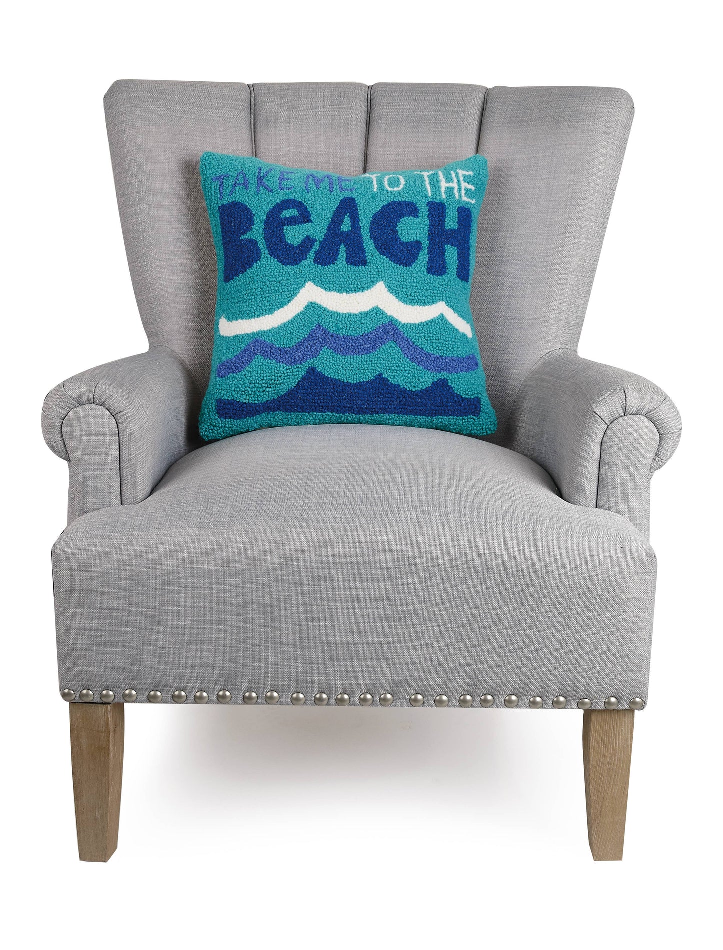 Take Me To The Beach Hook Pillow