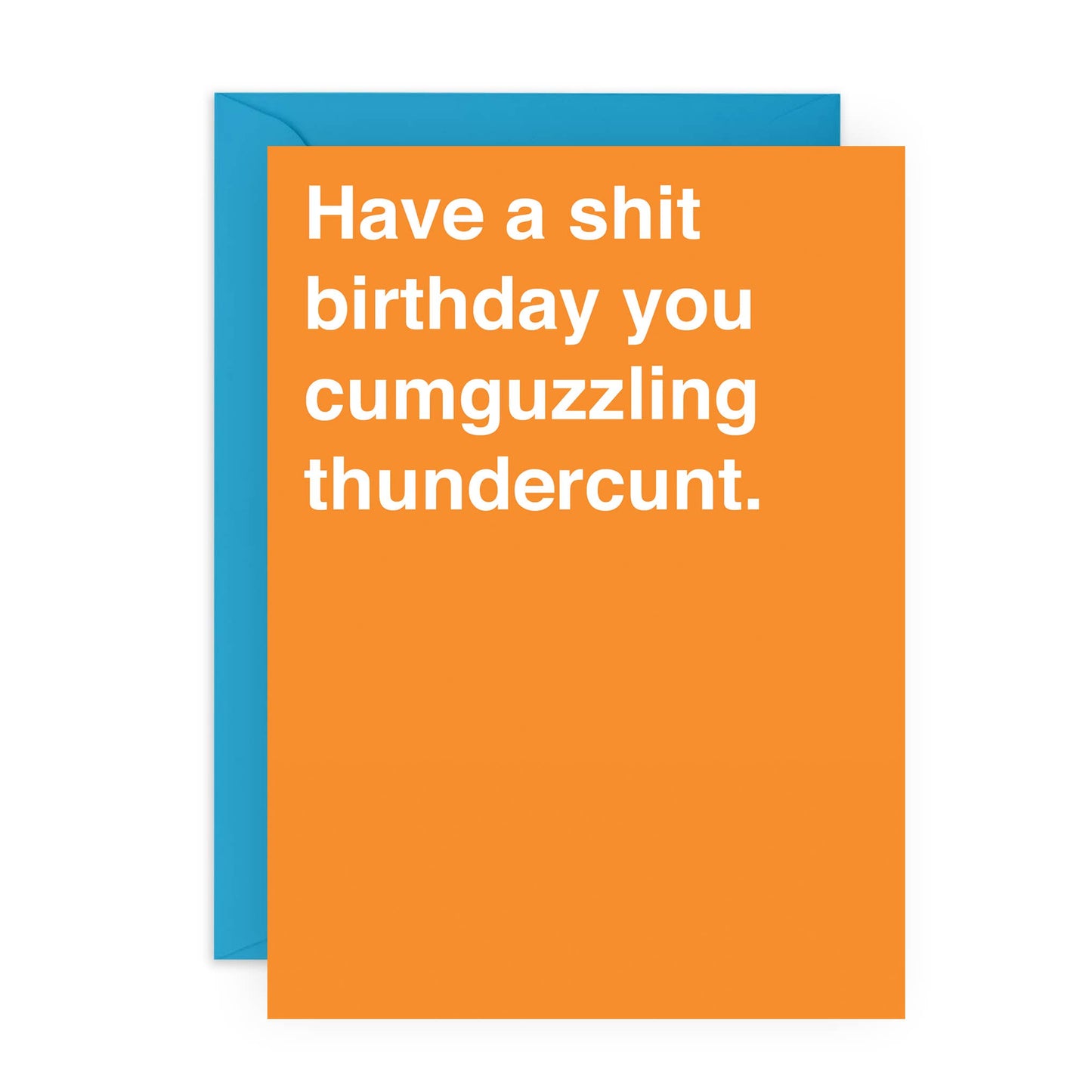 THUNDERCUNT Funny Birthday Card for Him, Her