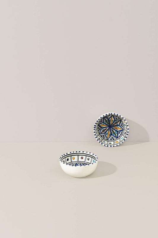 Ceramic Hand Painted Trinket Bowl | Terrata: Small