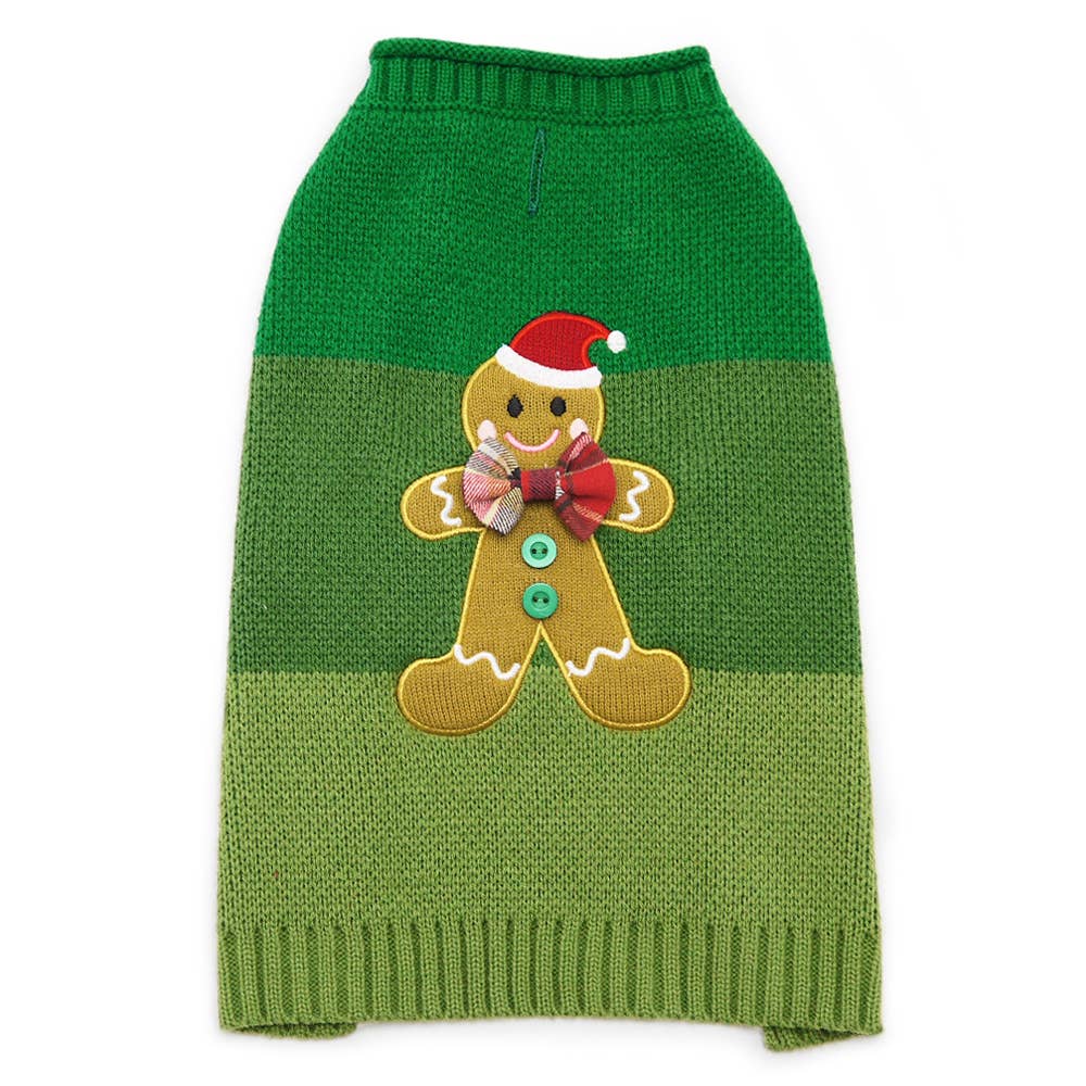 Gingerbread Man Sweater: M