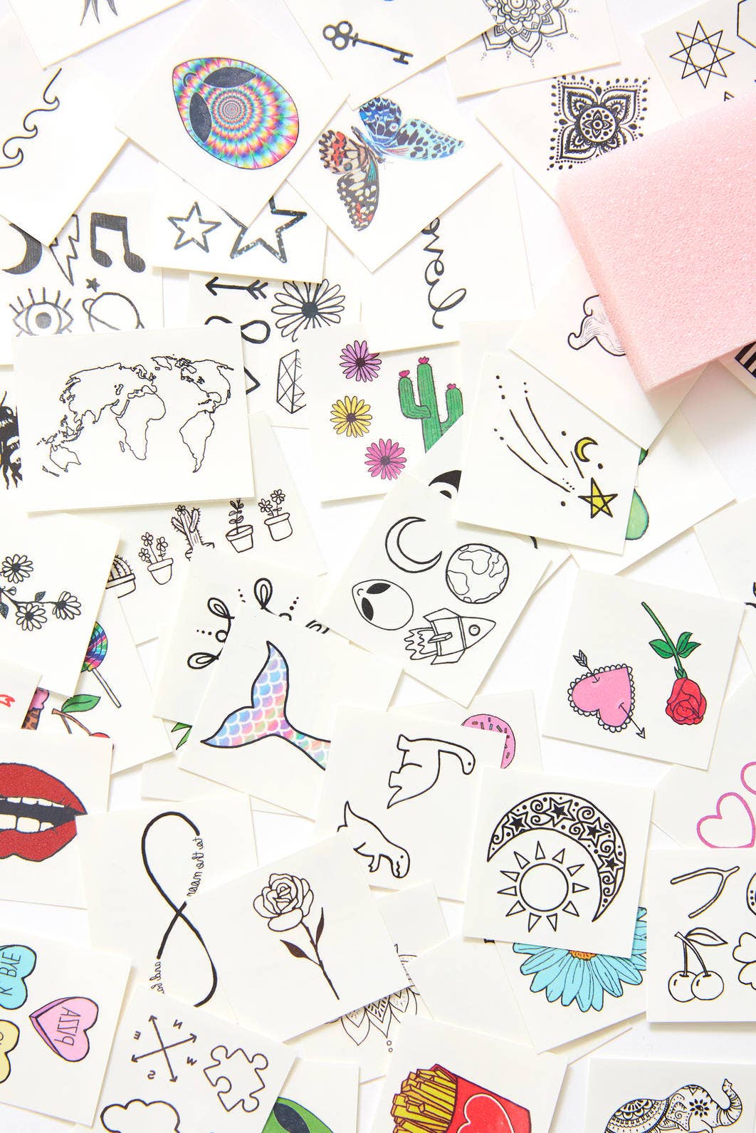 Deluxe Assorted  Temporary Tattoo Pack