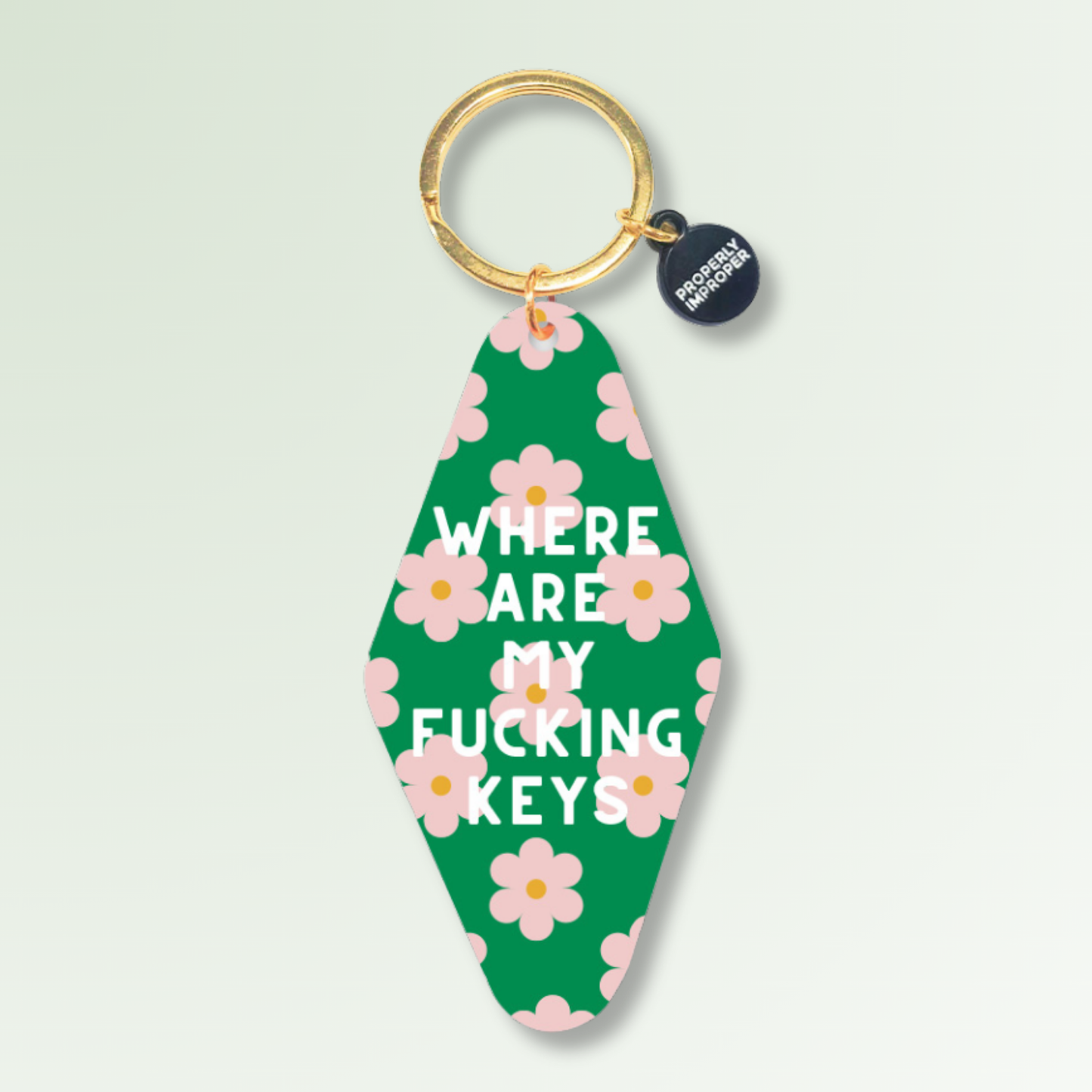 Where Are My Fucking Keys - Keychain