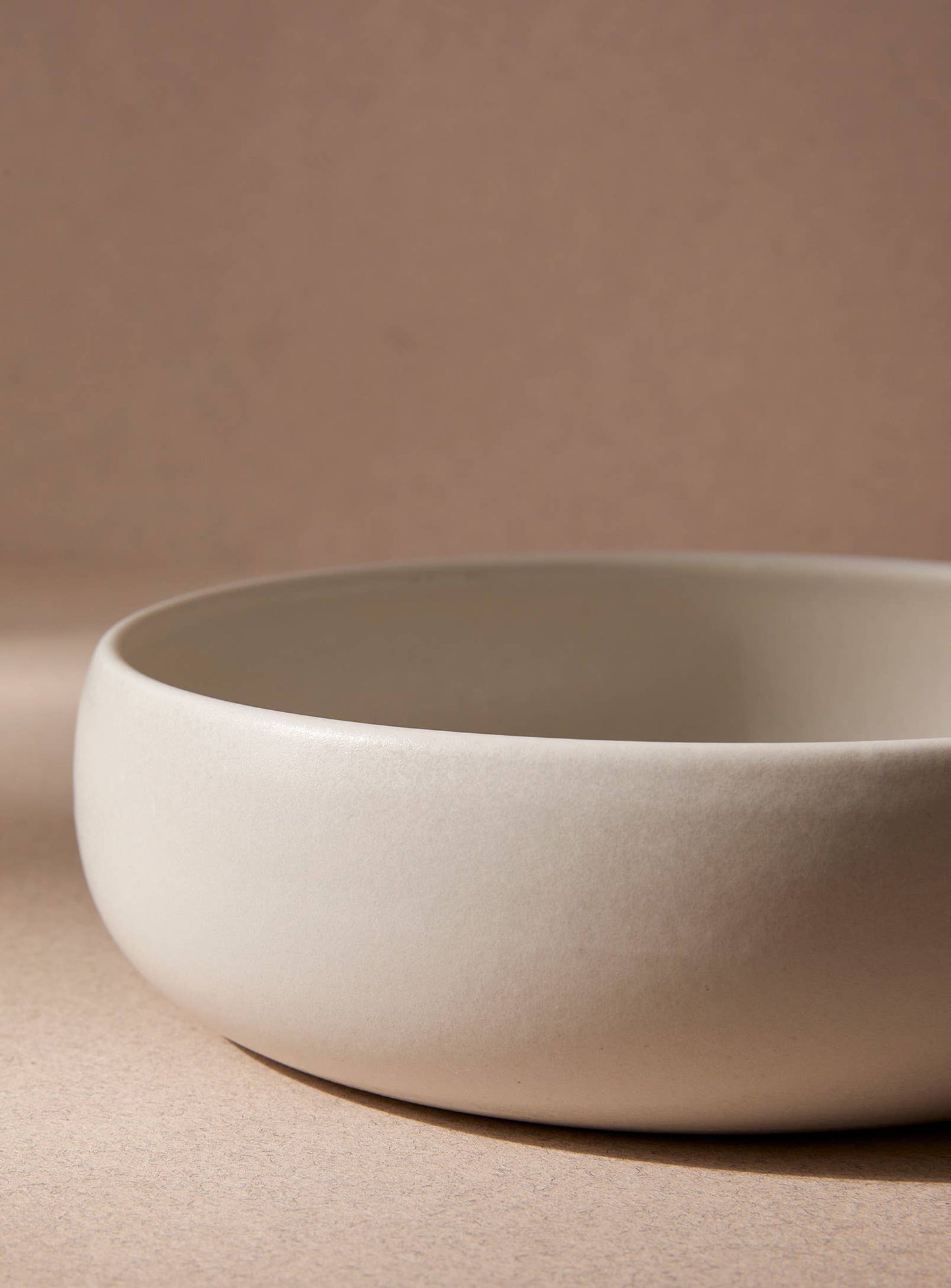 Stoneware Tapas Bowl | Ewa 5.9": Matte White