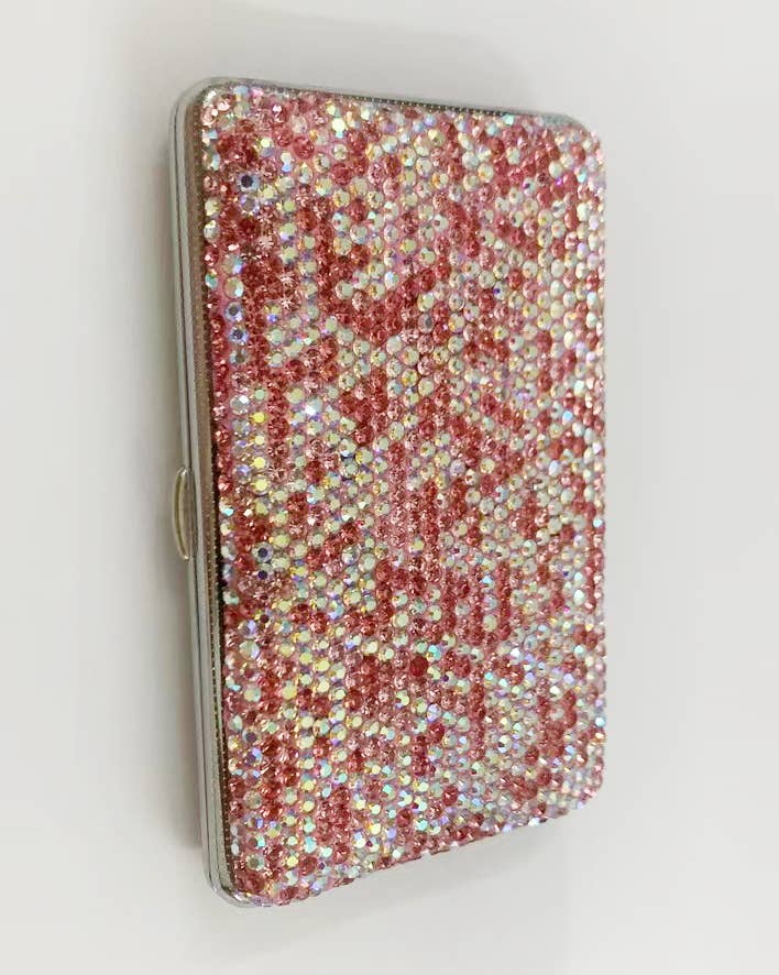 Handmade Rhinestone Case Pink